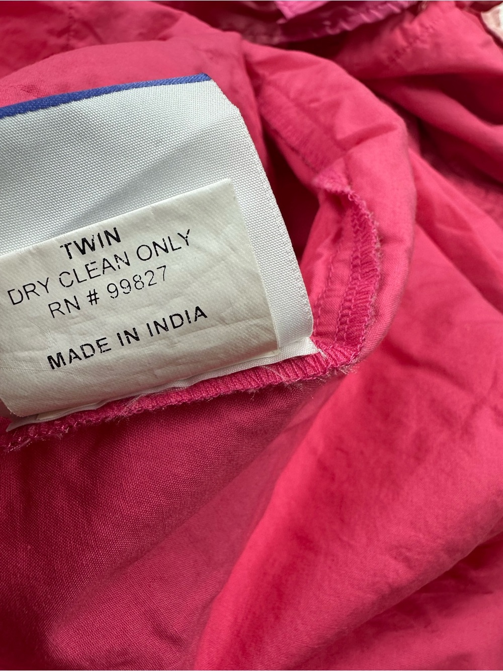 Pine Cone Hill Fine Linen Pink Ruffled Tiered Bed Skirt Twin - Picture 10 of 12